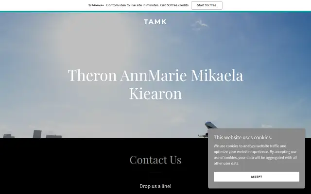 Screenshot of tamk.org