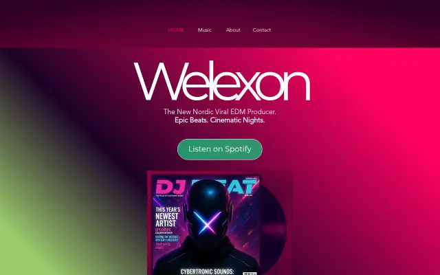 Screenshot of tiktok.se