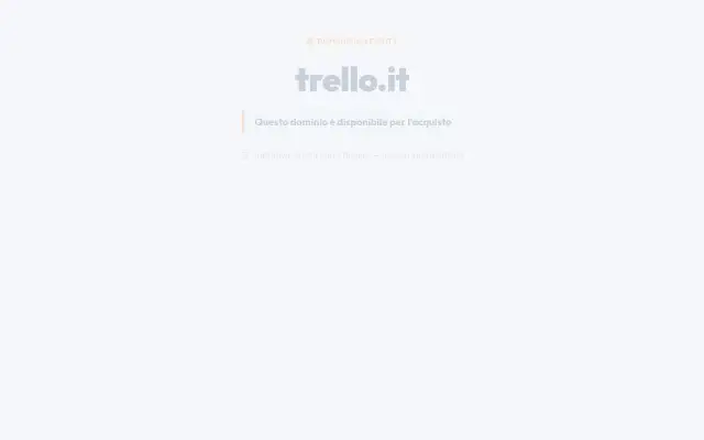 Screenshot of trello.it
