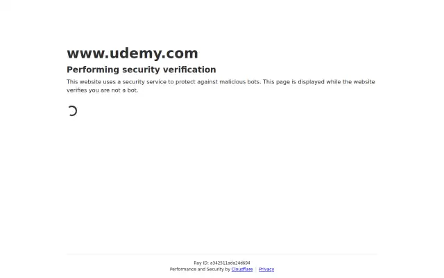 Screenshot of udemy.eu