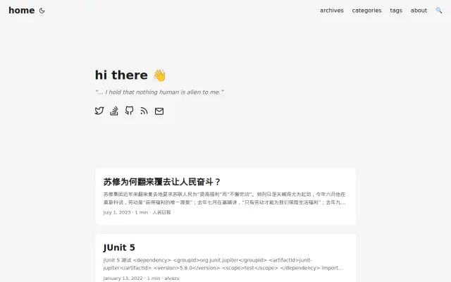 Screenshot of weibo.io