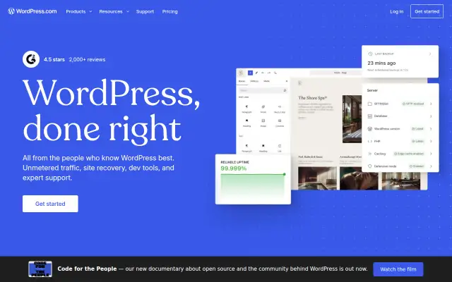 Screenshot of wordpress.us