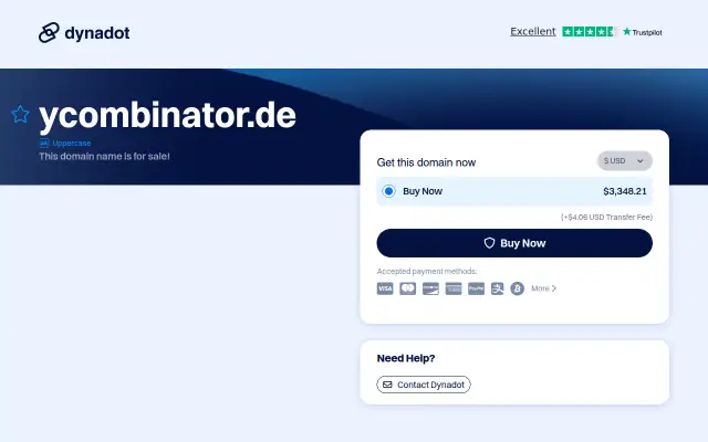 Screenshot of ycombinator.de