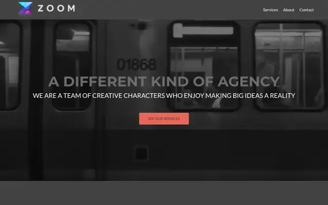 Screenshot of zoom.biz